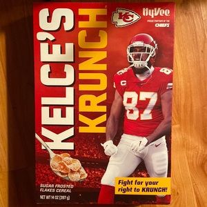 Travis kelce krunch cereal